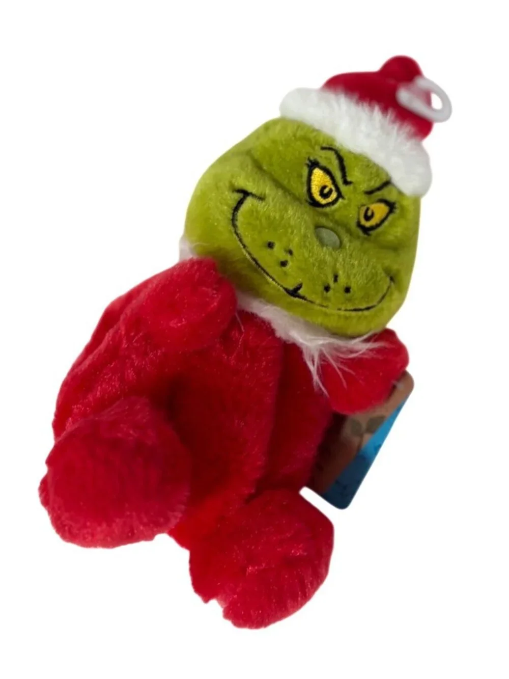 New Aurora Dr Suess Grinch Plush Bean Bag Stuffed Animal Doll Toy 7.5 in Tall 7.